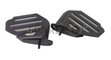 Royal Enfield GT and Interceptor 650cc Wide Pillion Footrest Pair Accessories Black